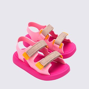 Mini Melissa Mix Baby Rosa Bege 35915