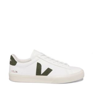 Tênis Veja Campo Chromefree Leather White Kaki Vert CP0502347A