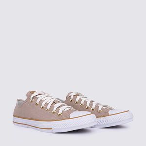 Tênis Converse All Star Chuck Taylor Rosa Nude Marrom Claro Branco CT27520001