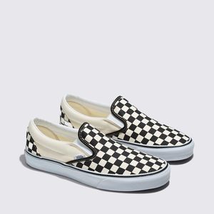 Tênis Vans Classic Slip-On Black White VNB00EYEBWW