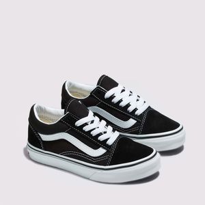 Tênis Vans Infantil Old Skool Black True White VN000W9T6BT