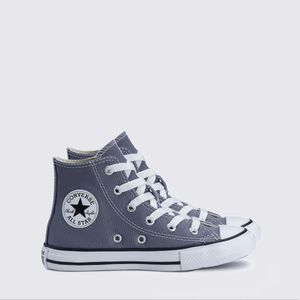 Tênis Converse Chuck Taylor All Star Infantil Seasonal Roxo Preto Branco CK04280050