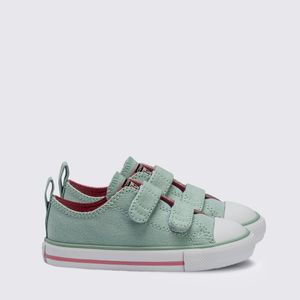 Tênis Converse Chuck Taylor All Star Infantil 2V Verde Melancia Branco CK11030005