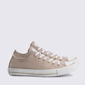 Tênis Converse Chuck Taylor All Star Nude Rosa Branco Ouro Claro CT28340002