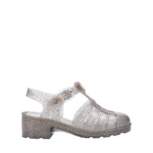 Mini Melissa Possession Heel Infantil Prata Glitter 35950