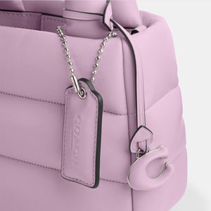 Bolsa Coach Mini Pillow Tote Roxo CL592LHSF1