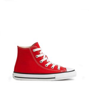 Tênis Converse Chuck Taylor All Star Infantil Vermelho Cru Preto CK00040004