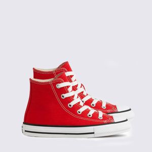 Tênis Converse Chuck Taylor All Star Infantil Vermelho Cru Preto CK00040004