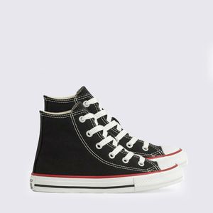 Tênis Converse Chuck Taylor All Star Preto Infantil Vermelho CK00040007