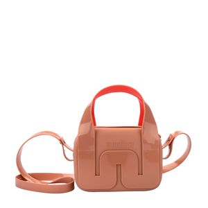 Melissa Station Bag Marrom Vermelho 34451