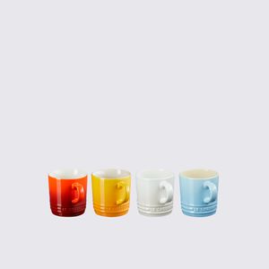 Set 4 Canecas Le Creuset Elements 200 ML