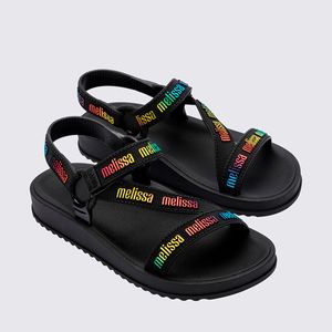 Melissa Stripes M Lover Preto Amarelo 35963