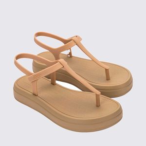 Melissa Sun Leme Platform Bege 35959