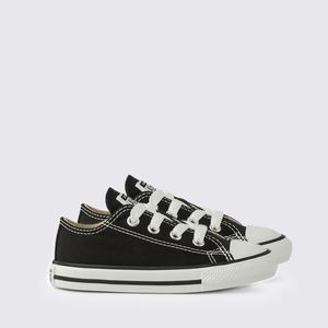 Tênis Converse Chuck Taylor Baby All Star Infantil Preto Cru Preto CK00010002