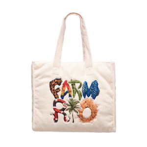 Totebag Farm Praiana Farm Rio Off White