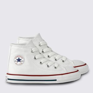 Tênis Converse Chuck Taylor All Star Infantil Branco CK00030001