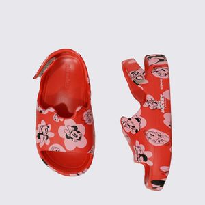 Mini Melissa Free Cute + Mickey And Friends Baby Vermelho 35924