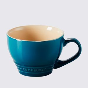 Caneca Bistrô Le Creuset Deep Teal 400 ML