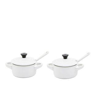 Set 2 Molhos & Condimentos Le Creuset White