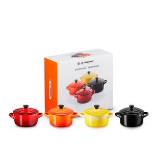 Set 4 Mini Cocotte Le Creuset