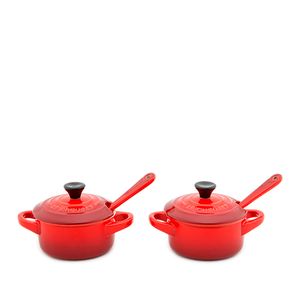 Set 2 Molhos & Condimentos Le Creuset Vermelho