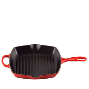 Grelha Quadrada Signature Le Creuset Vermelho 26 CM