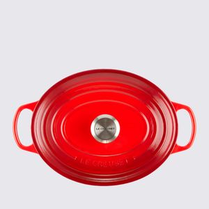 Panela Oval Signature Le Creuset Vermelho 6,3 L