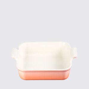 Travessa Quadrada Heritage Le Creuset Pêche 23 CM