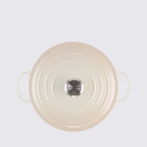 Panela Marmita Signature Le Creuset Meringue 4,1 L