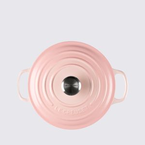 Panela Redonda Signature Le Creuset Shell Pink 3,3 L