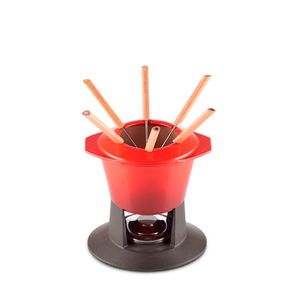 Fondue Gourmand Le Creuset Vermelho