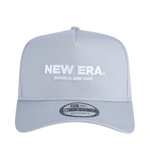 Boné New Era 9FORTY A-Frame Branded Core Essentials Style Cinza NEV25BON030