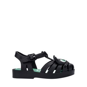 Mini Melissa Possession Cat Baby Preto Verde 36130