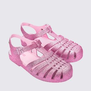 Melissa Possession Glitter Rosa Prata 35758