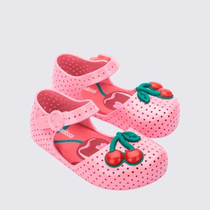 Mini Melissa Furadinha Pop Baby Rosa Vermelho 35980