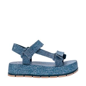 Melissa Flowing Platform Denim Azul Jeans 36132