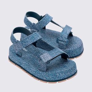 Melissa Flowing Platform Denim Azul Jeans 36132