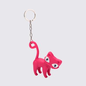 Melissa Keyring Cat Rosa 34463