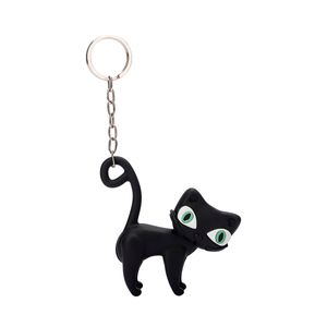 Melissa Keyring Cat Preto 34463