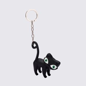 Melissa Keyring Cat Preto 34463