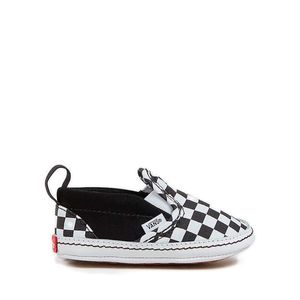 Tênis Vans Baby Slip-On V Crib Checker Black True White VN0A2XSLFB7