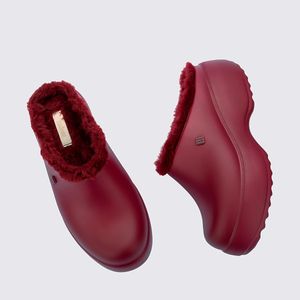 Melissa Free Clog Fluffy Platform Vermelho 35994