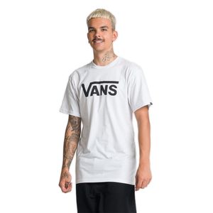 Camiseta Vans Classic White Black VN0A4BRWYB2