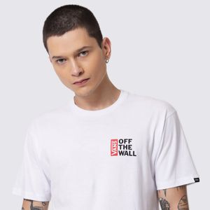 Camiseta Vans Off The Wall White VN0A4A5DWHT