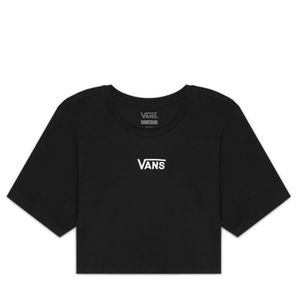 Camiseta Vans Flying V Crew Crop II Black VN000GFFBLKC