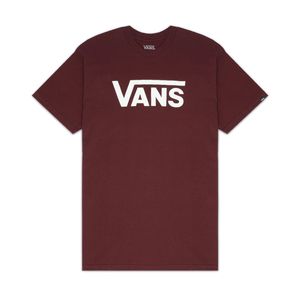 Camiseta Vans Classic SS Burgundy White VN000GGGZ3SC