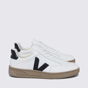 Tênis Veja V-12 Leather White Black Dune XD0203640