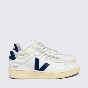 Tênis Veja V-90 Leather White Nautico VD2003656