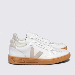 Tênis Veja V-10 Leather White Natural VX0203665