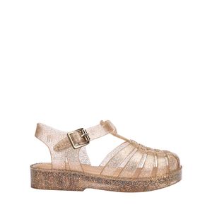 Mini Melissa Possession Shiny Baby Bege Glitter Prata 33522